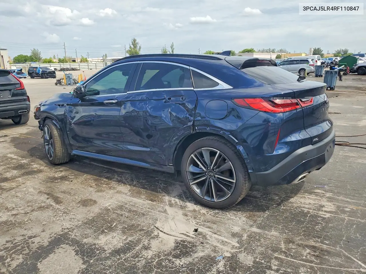 2024 Infiniti Qx55 Sensory VIN: 3PCAJ5LR4RF110847 Lot: 55490966