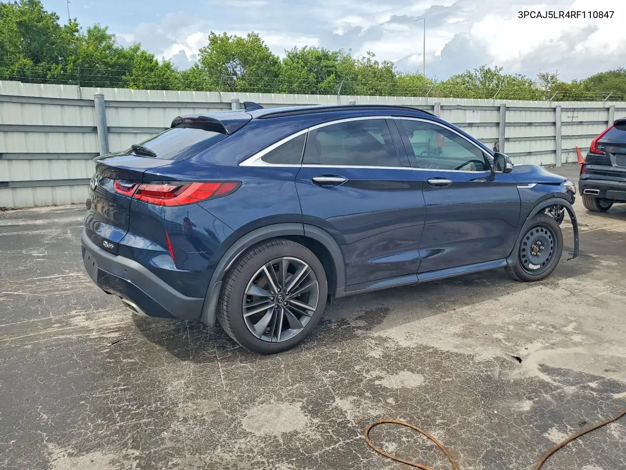 2024 Infiniti Qx55 Sensory VIN: 3PCAJ5LR4RF110847 Lot: 55490966