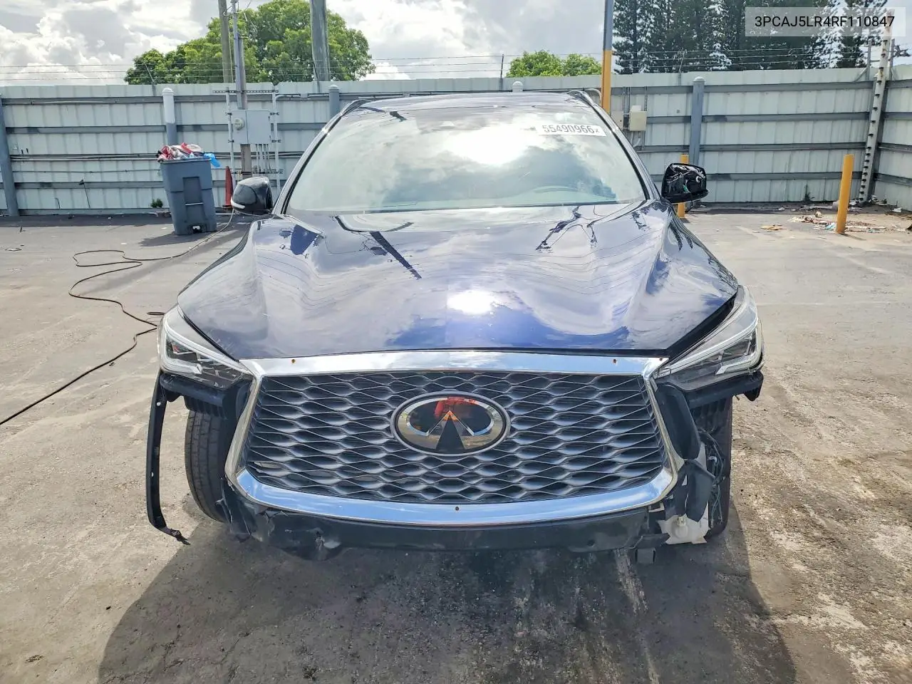 2024 Infiniti Qx55 Sensory VIN: 3PCAJ5LR4RF110847 Lot: 55490966