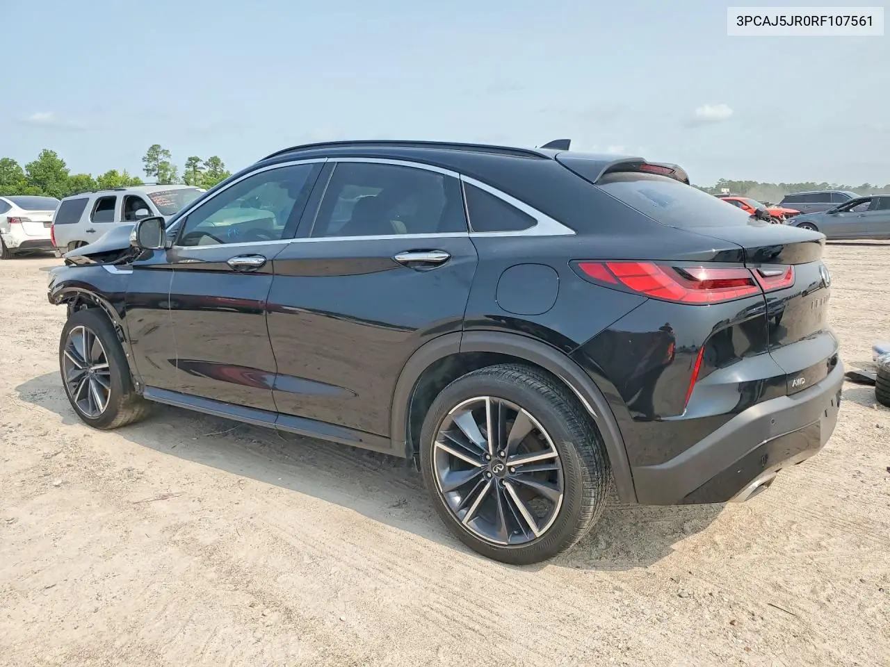 2024 Infiniti Qx55 Luxe VIN: 3PCAJ5JR0RF107561 Lot: 58720636