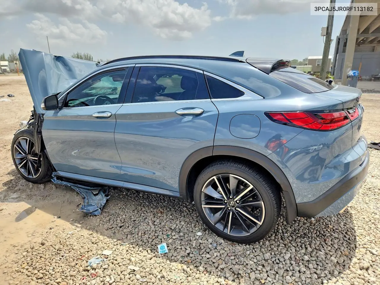 2024 Infiniti Qx55 Luxe VIN: 3PCAJ5JR0RF113182 Lot: 60122586
