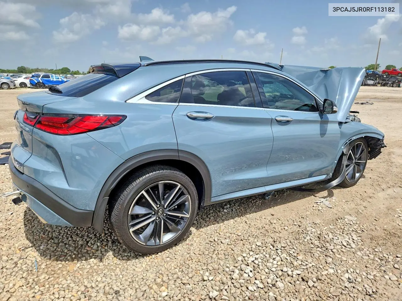 2024 Infiniti Qx55 Luxe VIN: 3PCAJ5JR0RF113182 Lot: 60122586