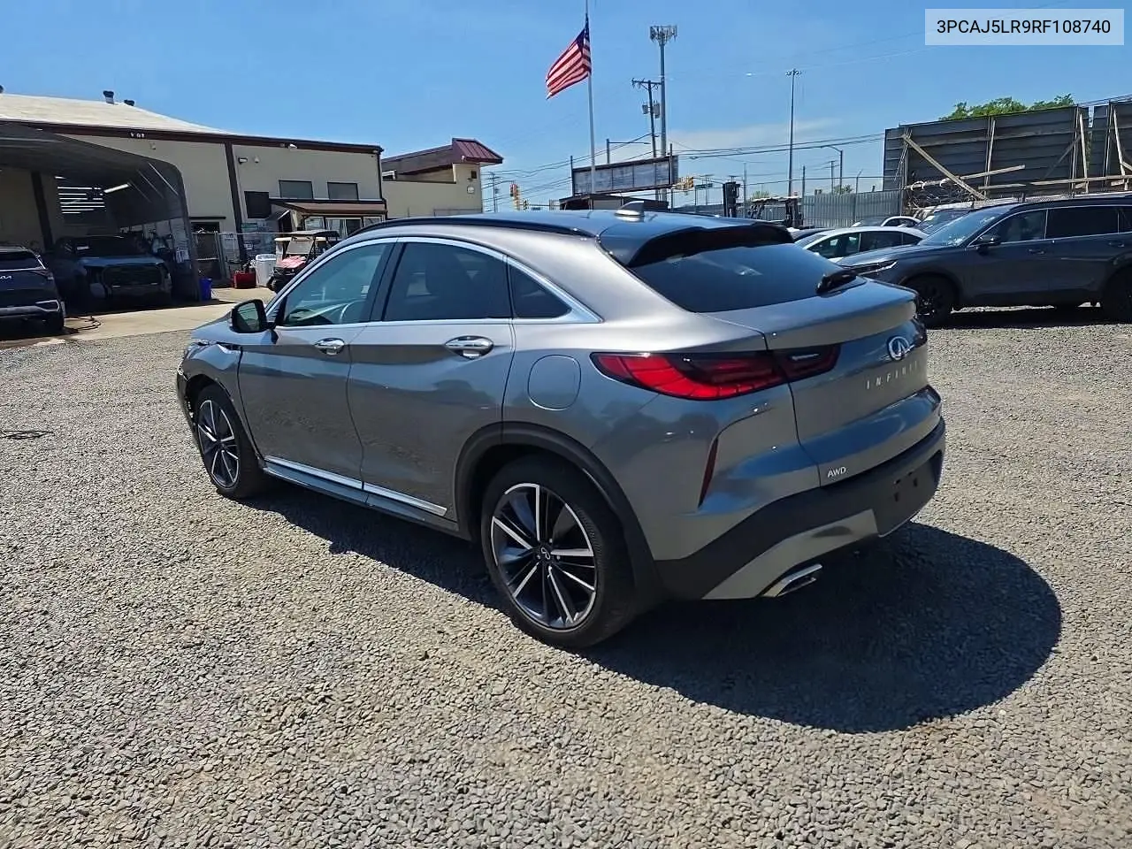 2024 Infiniti Qx55 Sensory VIN: 3PCAJ5LR9RF108740 Lot: 60644496