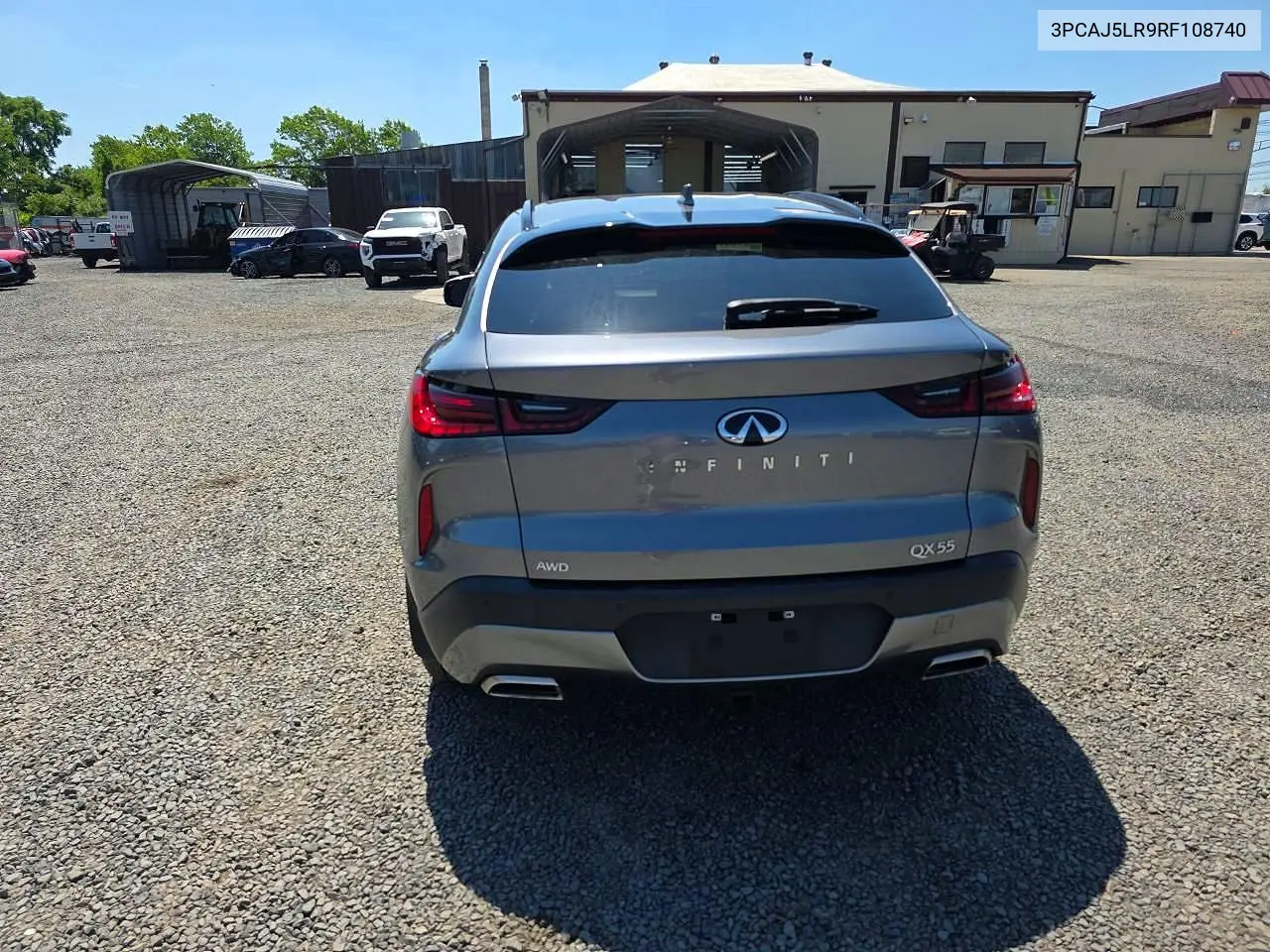 2024 Infiniti Qx55 Sensory VIN: 3PCAJ5LR9RF108740 Lot: 60644496