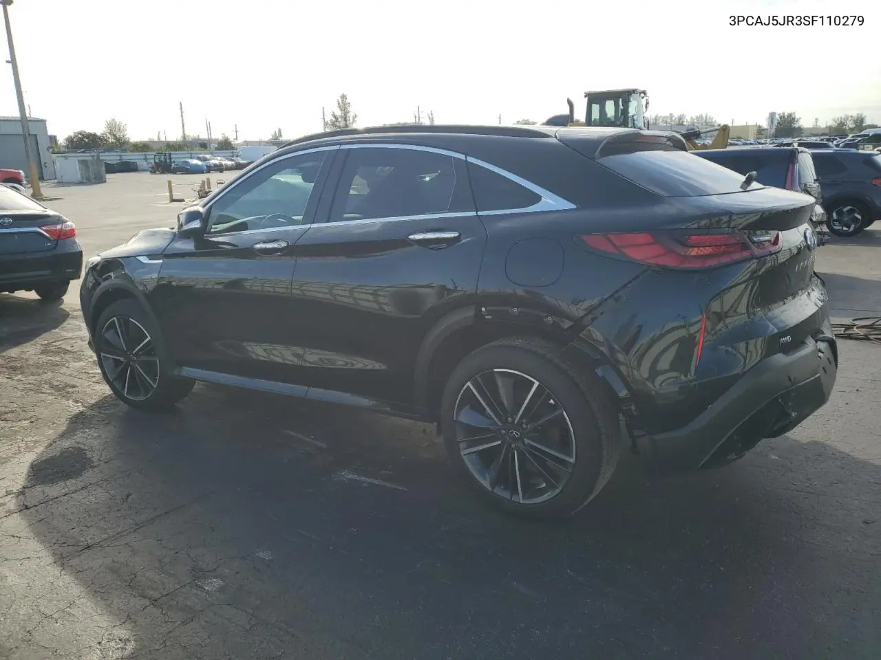 2025 Infiniti Qx55 Luxe VIN: 3PCAJ5JR3SF110279 Lot: 91883635