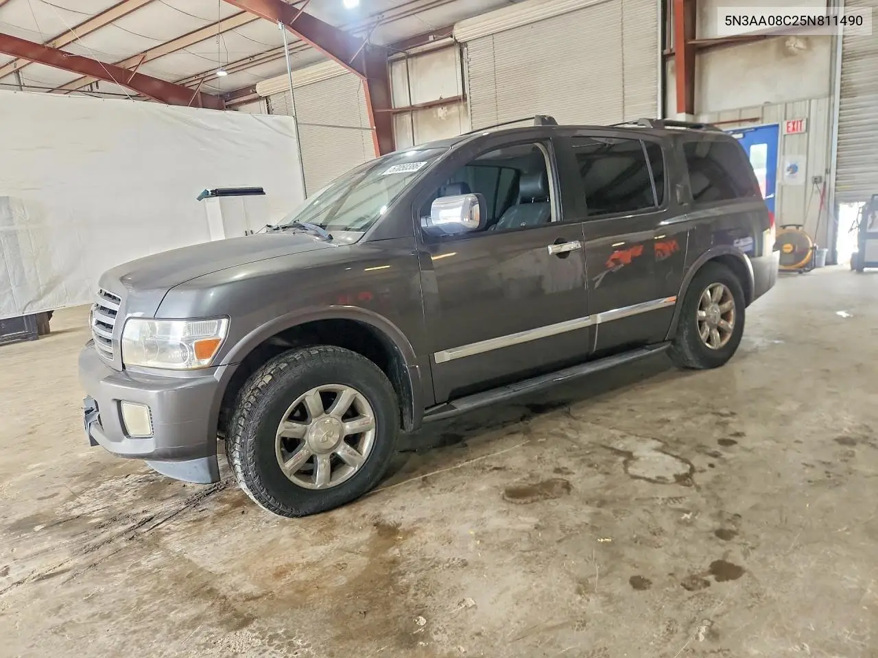 2005 Infiniti Qx56 Base VIN: 5N3AA08C25N811490 Lot: 57050386