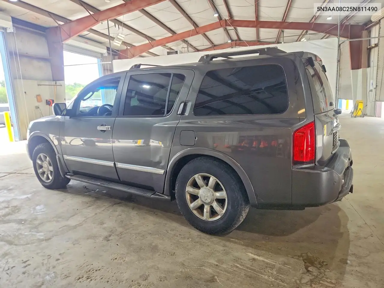 2005 Infiniti Qx56 Base VIN: 5N3AA08C25N811490 Lot: 57050386
