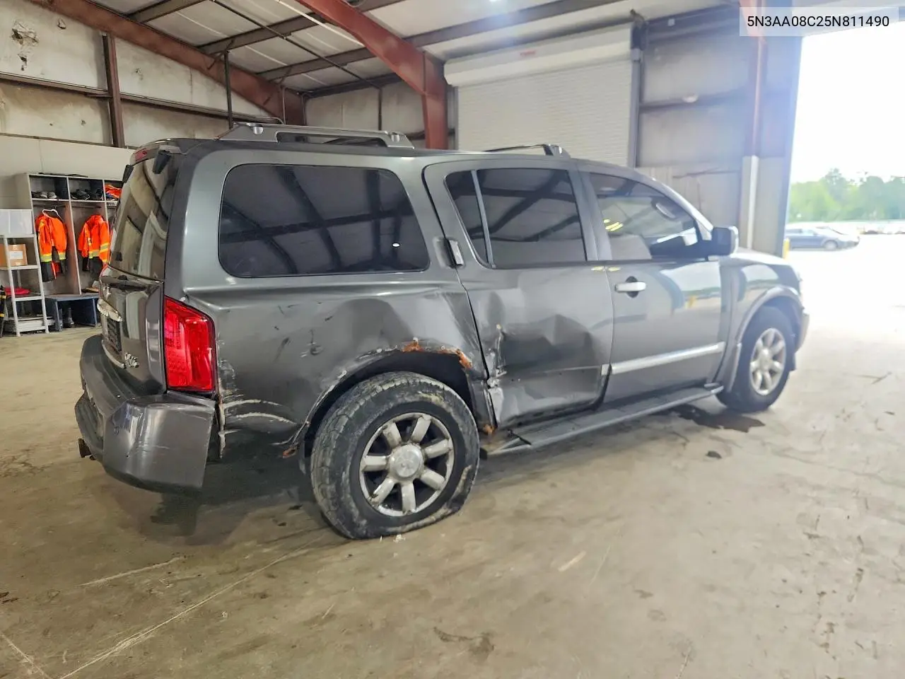 2005 Infiniti Qx56 Base VIN: 5N3AA08C25N811490 Lot: 57050386