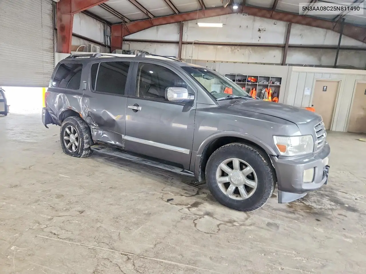 2005 Infiniti Qx56 Base VIN: 5N3AA08C25N811490 Lot: 57050386