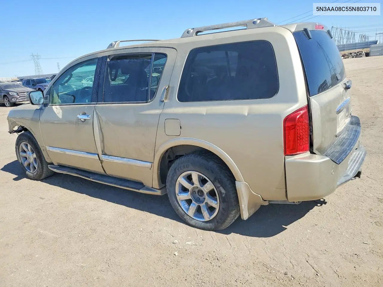 2005 Infiniti Qx56 Base VIN: 5N3AA08C55N803710 Lot: 59196806