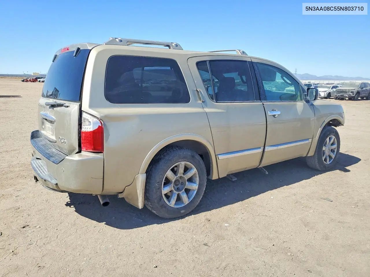 2005 Infiniti Qx56 Base VIN: 5N3AA08C55N803710 Lot: 59196806