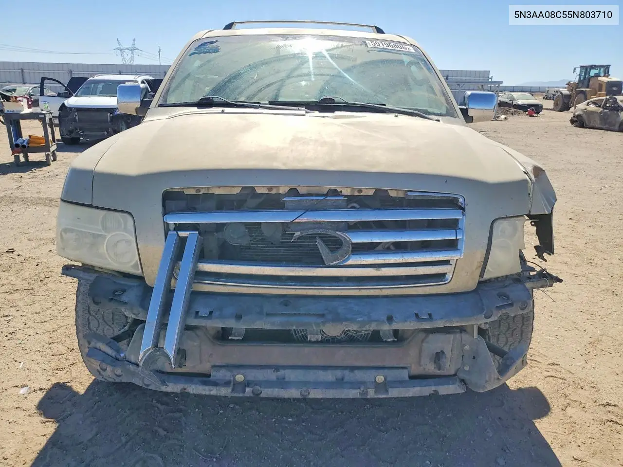 2005 Infiniti Qx56 Base VIN: 5N3AA08C55N803710 Lot: 59196806
