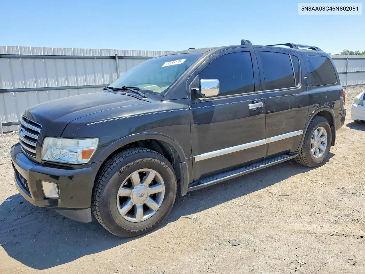 2006 Infiniti Qx56 Base VIN: 5N3AA08C46N802081 Lot: 55556176