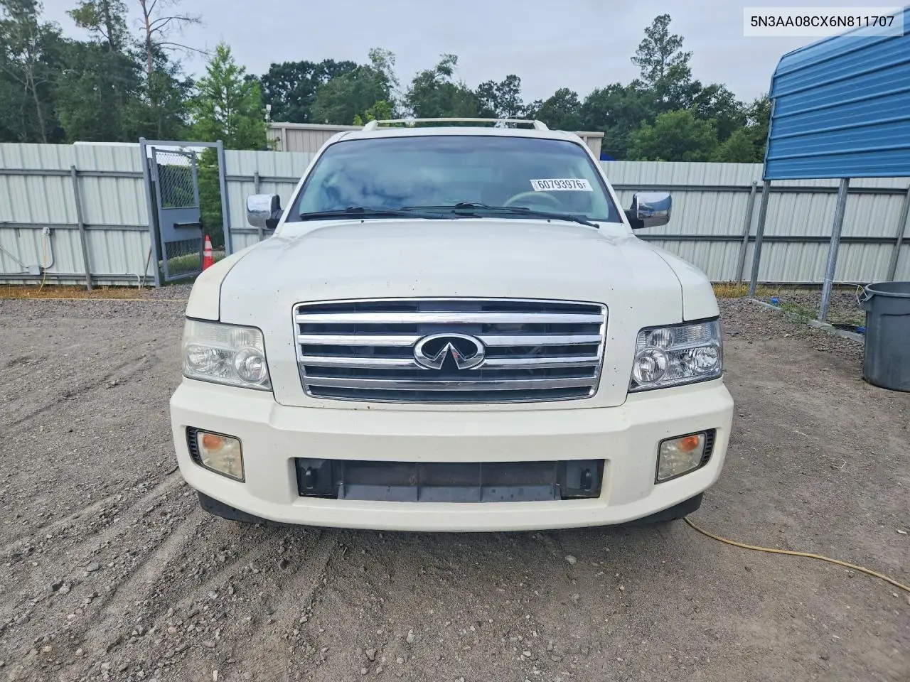 2006 Infiniti Qx56 Base VIN: 5N3AA08CX6N811707 Lot: 60793976