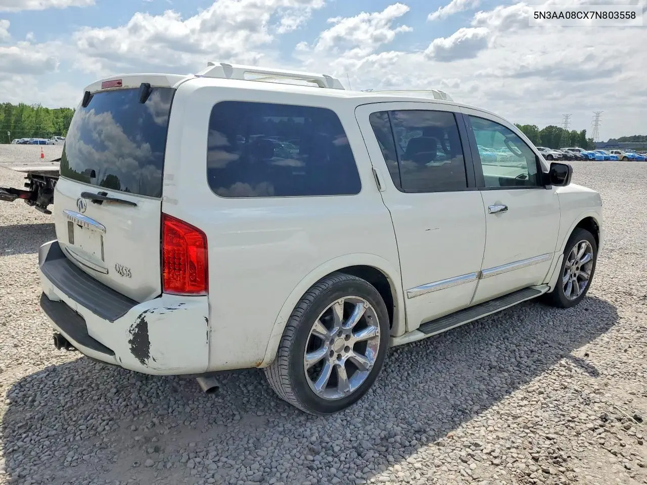 2007 Infiniti Qx56 Base VIN: 5N3AA08CX7N803558 Lot: 61815946