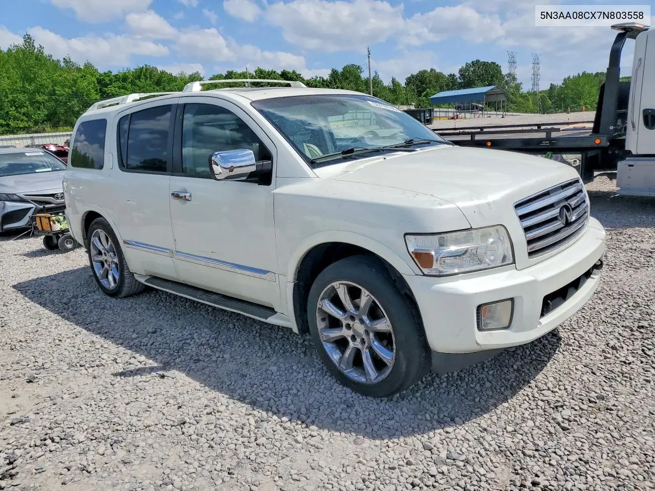 2007 Infiniti Qx56 Base VIN: 5N3AA08CX7N803558 Lot: 61815946