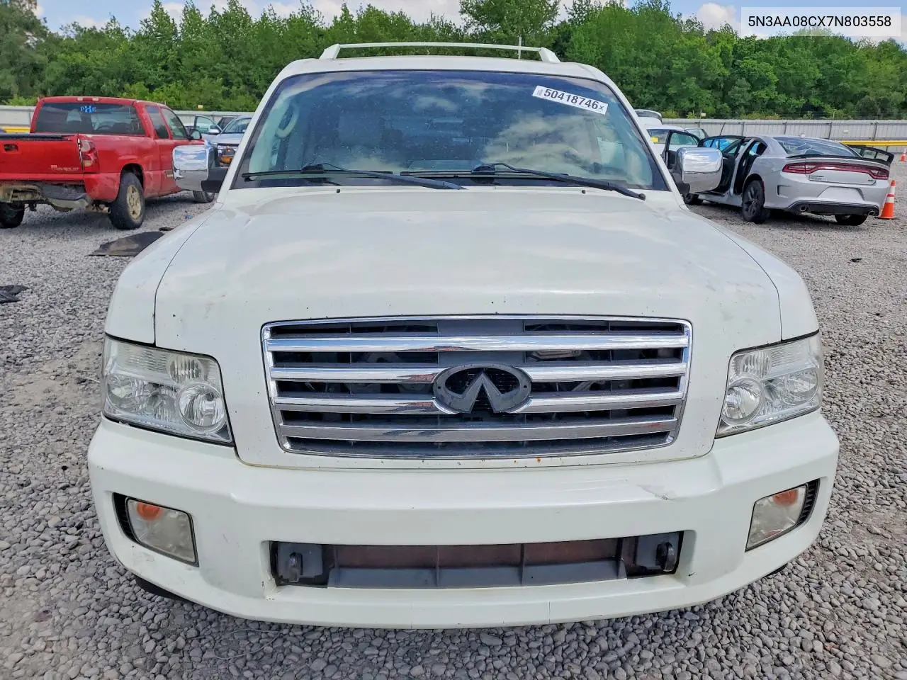 2007 Infiniti Qx56 Base VIN: 5N3AA08CX7N803558 Lot: 61815946