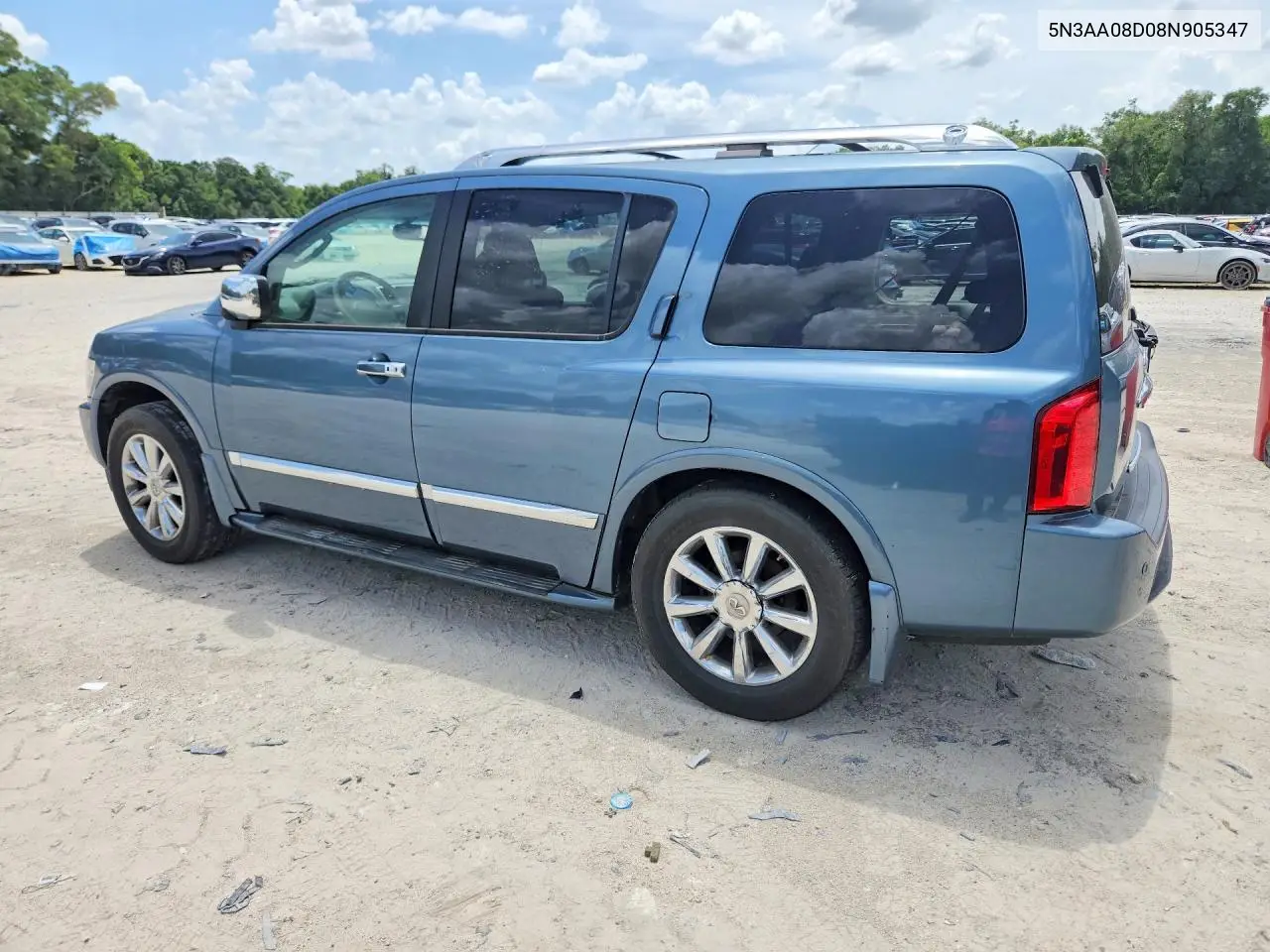 2008 Infiniti Qx56 Base VIN: 5N3AA08D08N905347 Lot: 51101146
