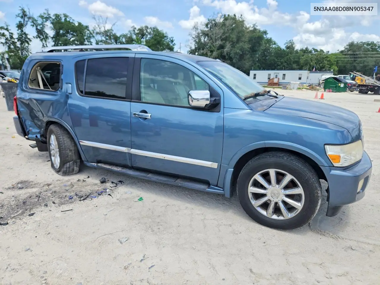 2008 Infiniti Qx56 Base VIN: 5N3AA08D08N905347 Lot: 51101146
