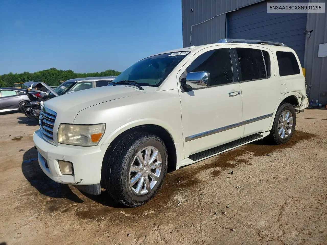 2008 Infiniti Qx56 Base VIN: 5N3AA08CX8N901295 Lot: 58993876