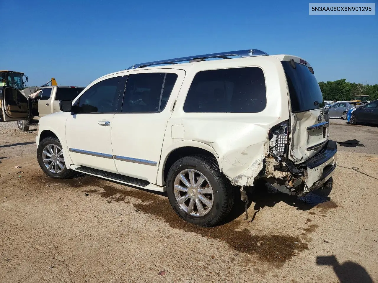 2008 Infiniti Qx56 Base VIN: 5N3AA08CX8N901295 Lot: 58993876