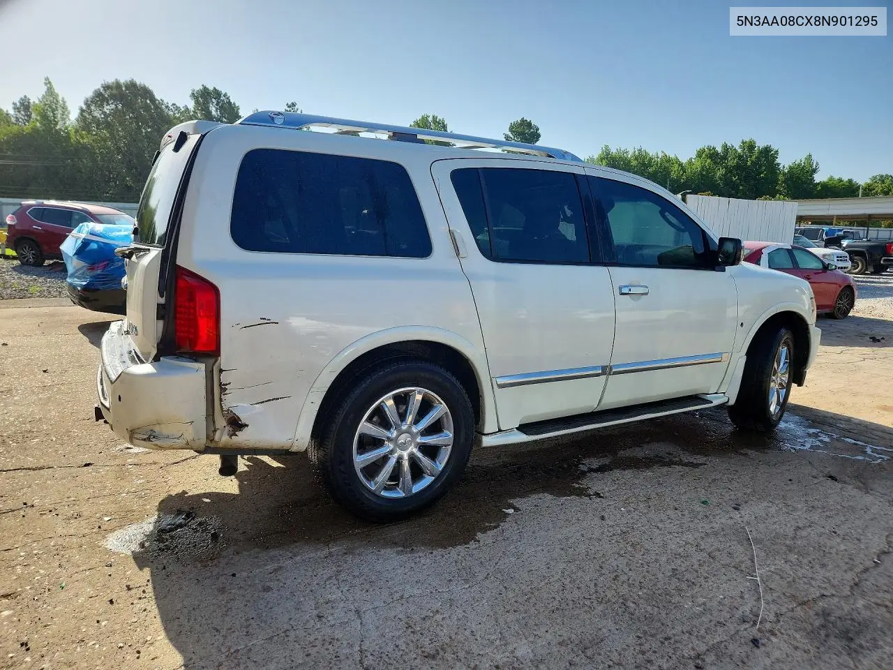 2008 Infiniti Qx56 Base VIN: 5N3AA08CX8N901295 Lot: 58993876