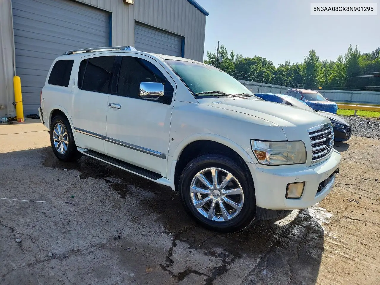 2008 Infiniti Qx56 Base VIN: 5N3AA08CX8N901295 Lot: 58993876