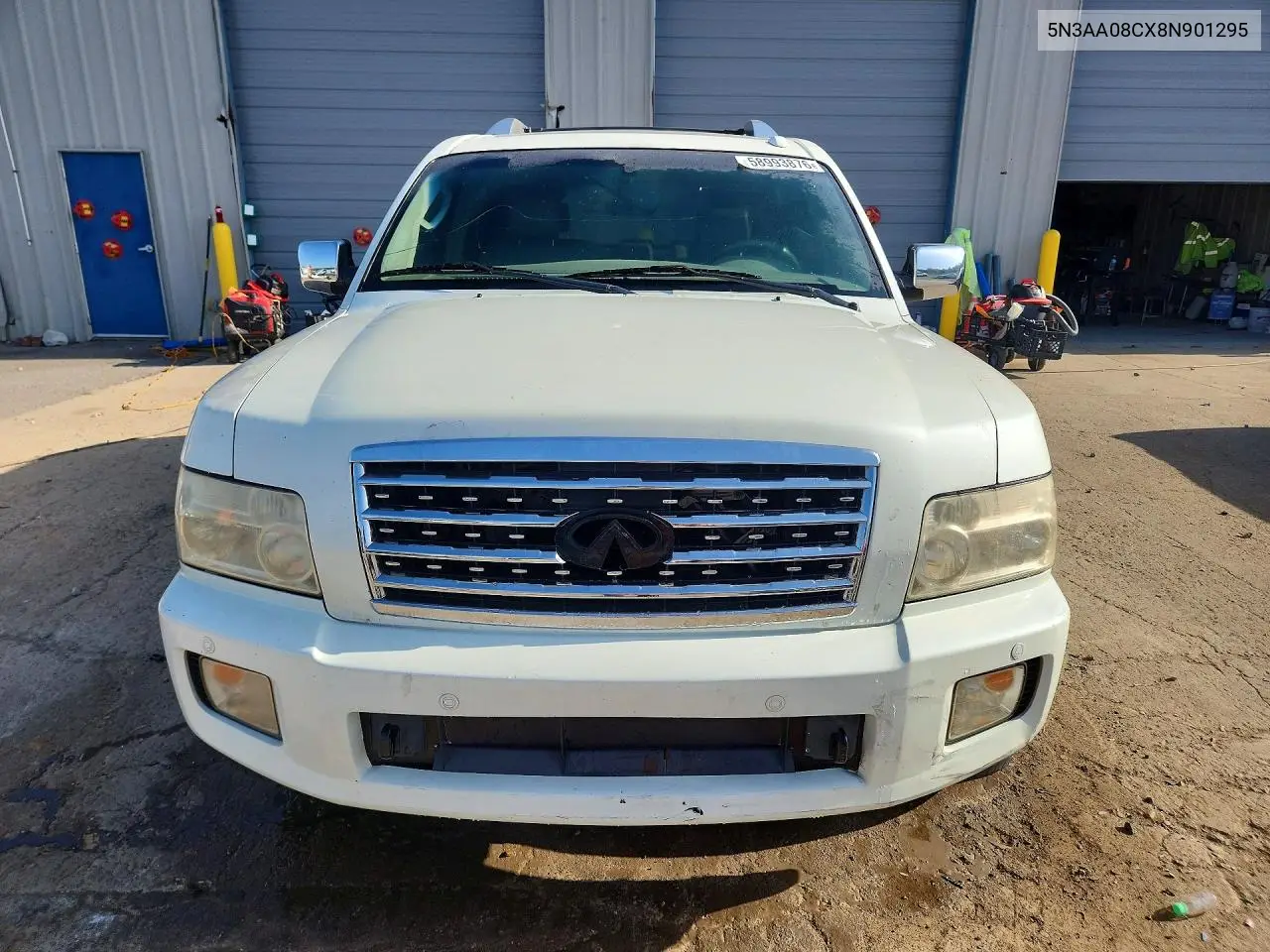 2008 Infiniti Qx56 Base VIN: 5N3AA08CX8N901295 Lot: 58993876