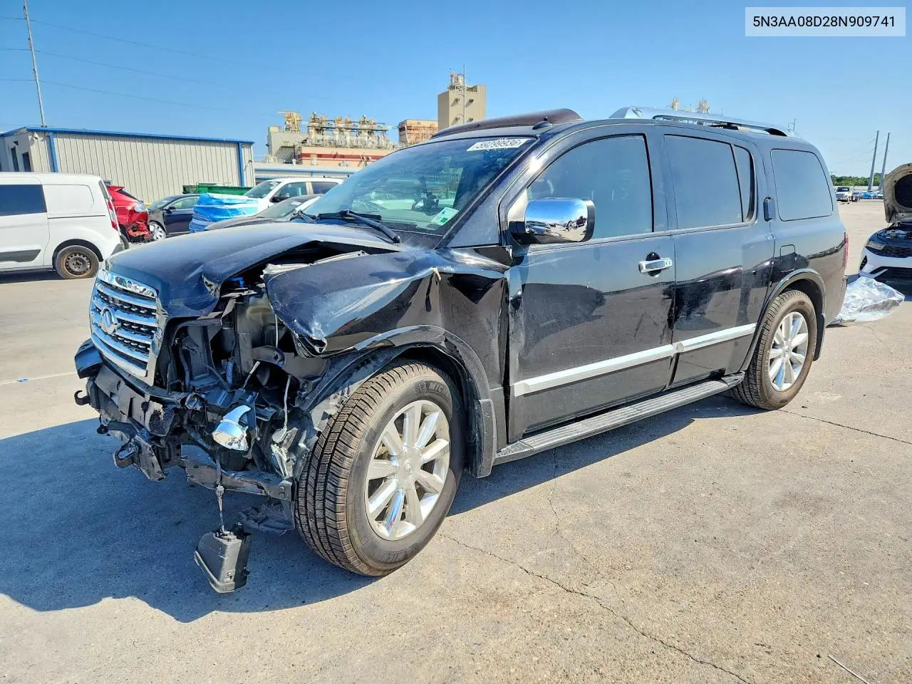 2008 Infiniti Qx56 Base VIN: 5N3AA08D28N909741 Lot: 59299936