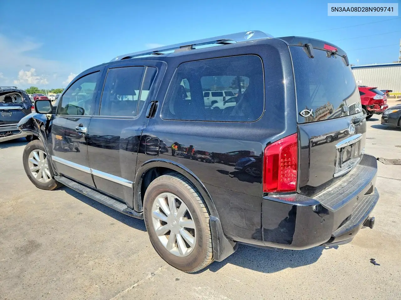 2008 Infiniti Qx56 Base VIN: 5N3AA08D28N909741 Lot: 59299936