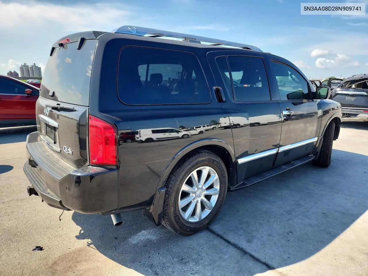 2008 Infiniti Qx56 Base VIN: 5N3AA08D28N909741 Lot: 59299936