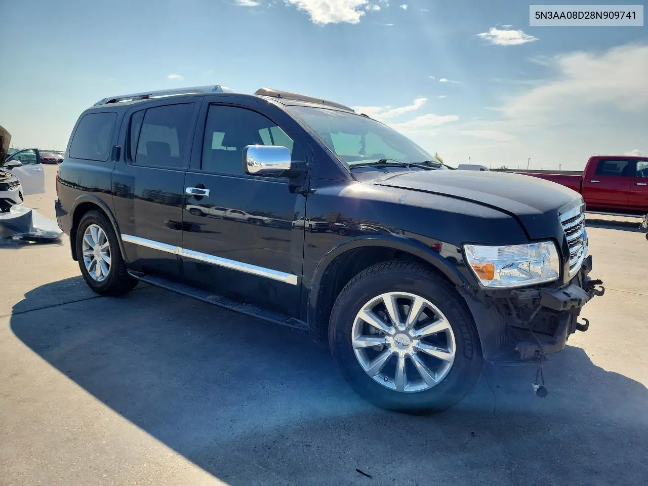 2008 Infiniti Qx56 Base VIN: 5N3AA08D28N909741 Lot: 59299936