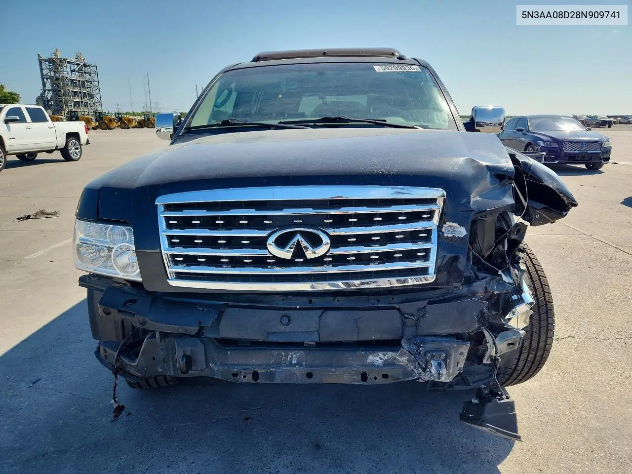 2008 Infiniti Qx56 Base VIN: 5N3AA08D28N909741 Lot: 59299936