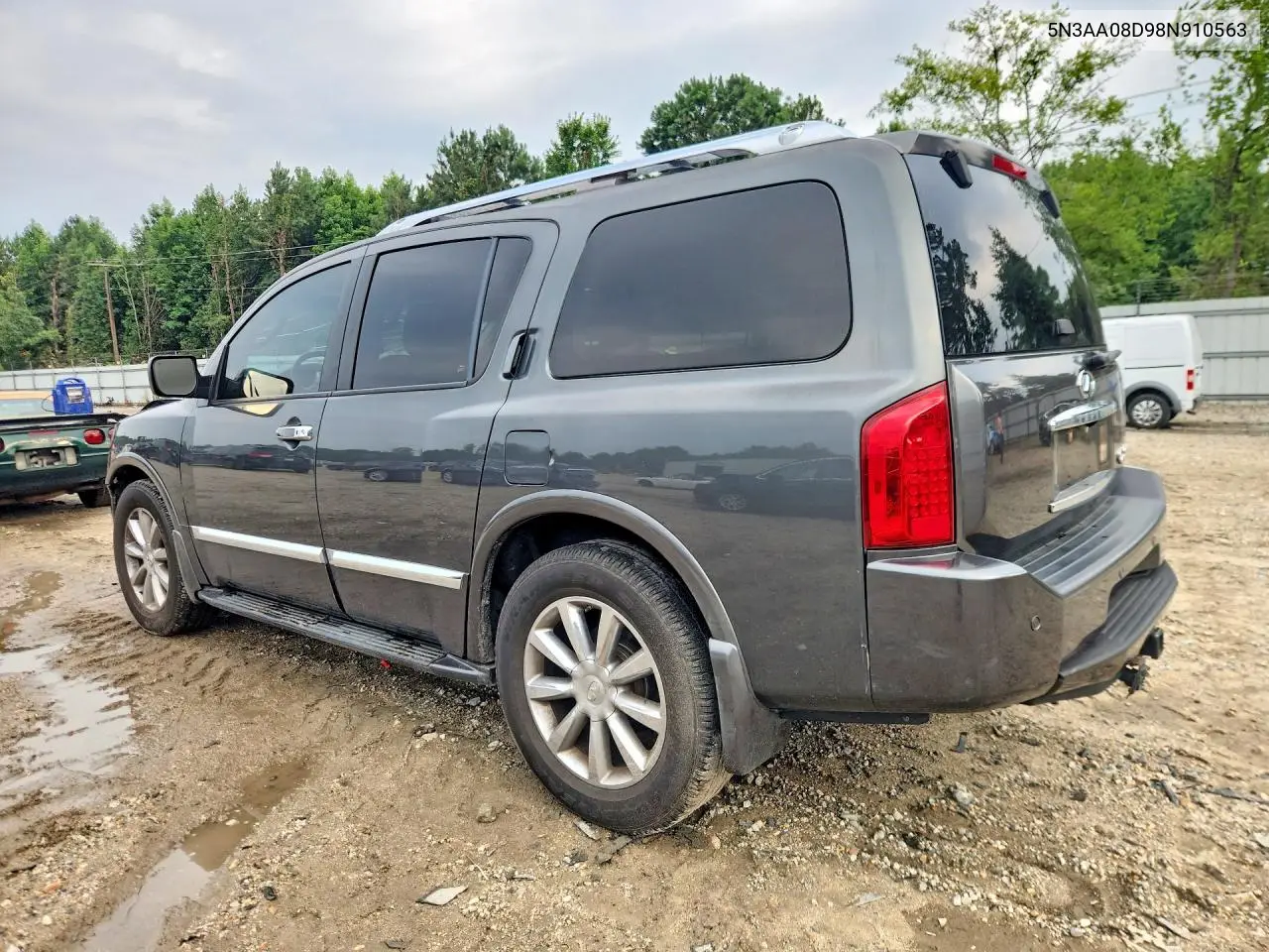 2008 Infiniti Qx56 Base VIN: 5N3AA08D98N910563 Lot: 61318406