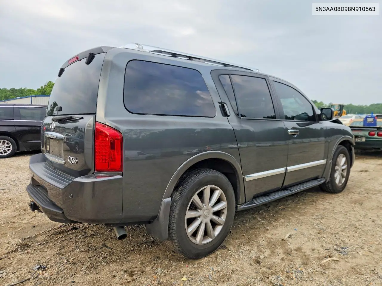 2008 Infiniti Qx56 Base VIN: 5N3AA08D98N910563 Lot: 61318406
