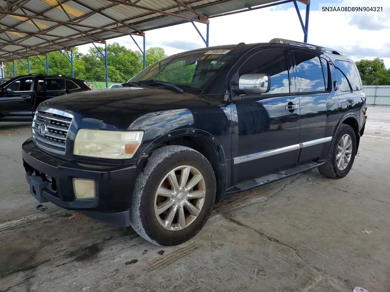 2009 Infiniti Qx56 Base VIN: 5N3AA08D89N904321 Lot: 61956596