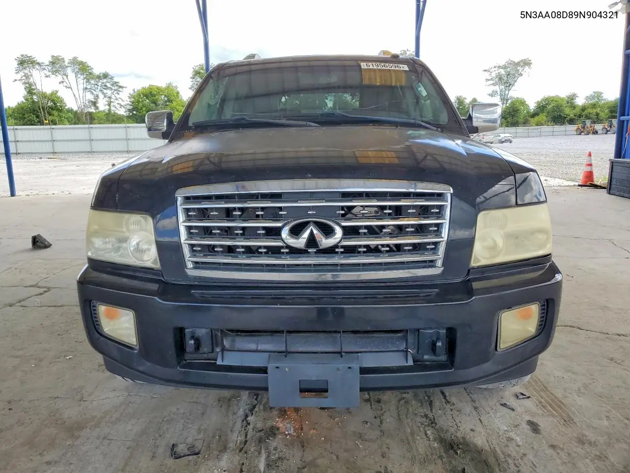 2009 Infiniti Qx56 Base VIN: 5N3AA08D89N904321 Lot: 61956596