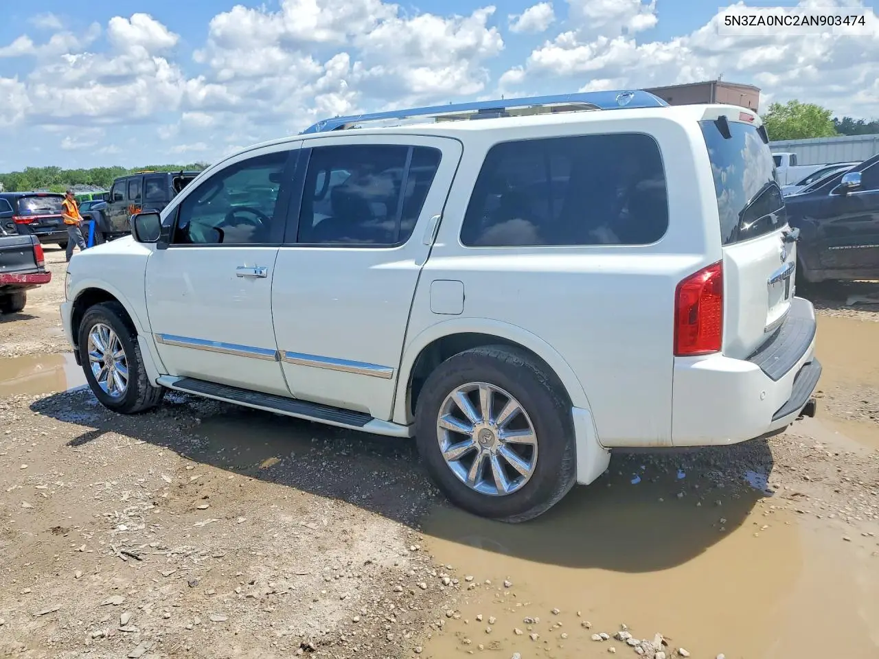 2010 Infiniti Qx56 Base VIN: 5N3ZA0NC2AN903474 Lot: 55735686