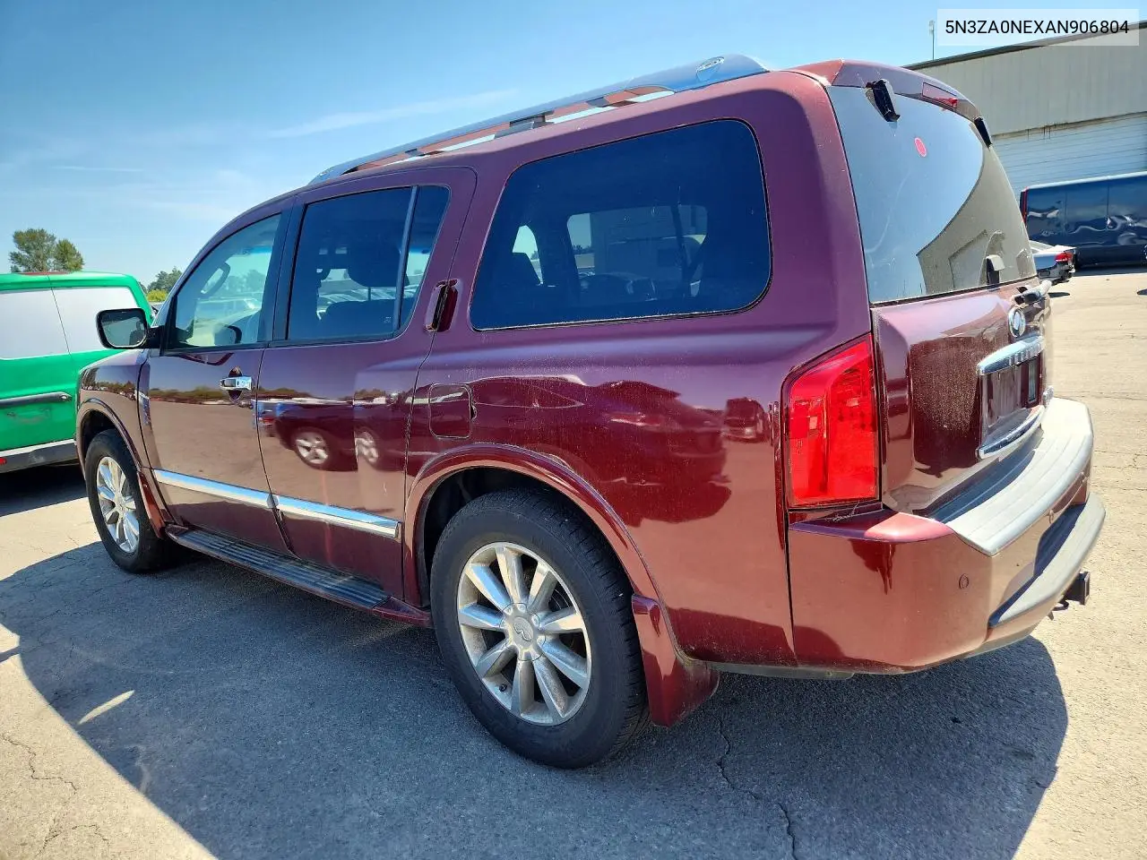2010 Infiniti Qx56 VIN: 5N3ZA0NEXAN906804 Lot: 57390936