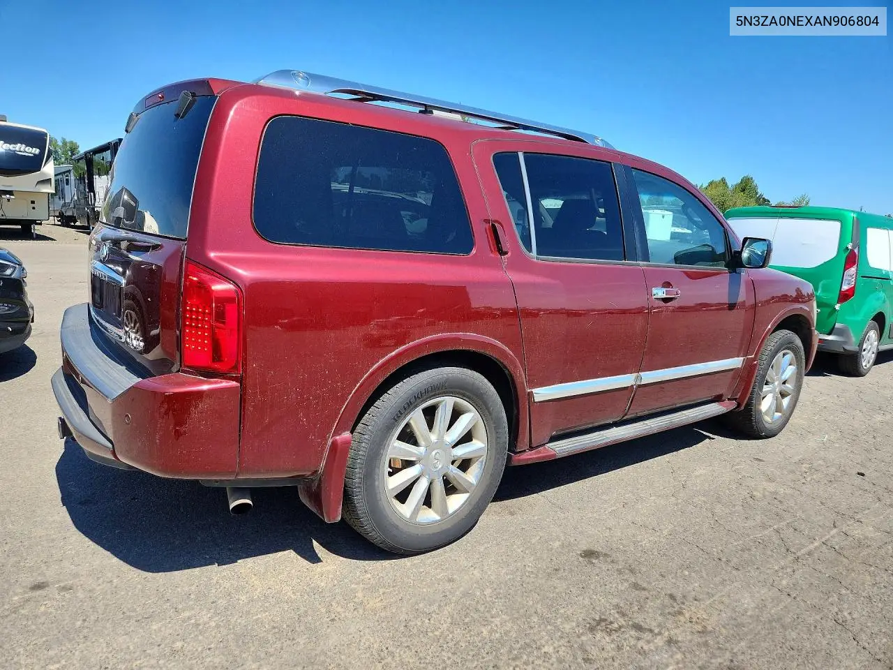 2010 Infiniti Qx56 VIN: 5N3ZA0NEXAN906804 Lot: 57390936