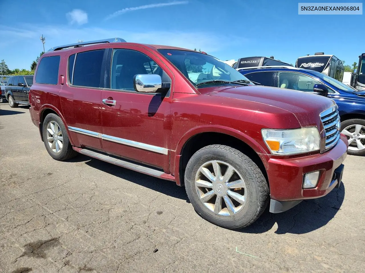 2010 Infiniti Qx56 VIN: 5N3ZA0NEXAN906804 Lot: 57390936