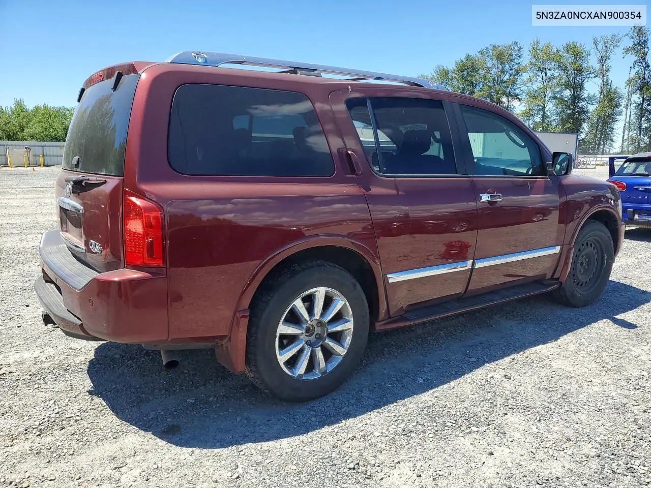 2010 Infiniti Qx56 Base VIN: 5N3ZA0NCXAN900354 Lot: 57595936