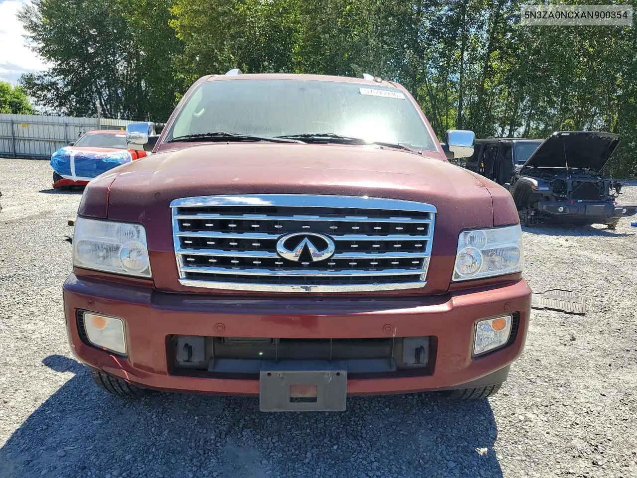 2010 Infiniti Qx56 Base VIN: 5N3ZA0NCXAN900354 Lot: 57595936