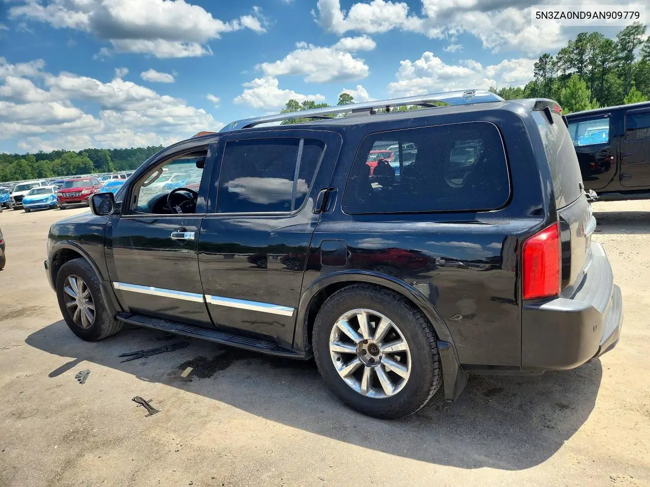 2010 Infiniti Qx56 Base VIN: 5N3ZA0ND9AN909779 Lot: 58396936