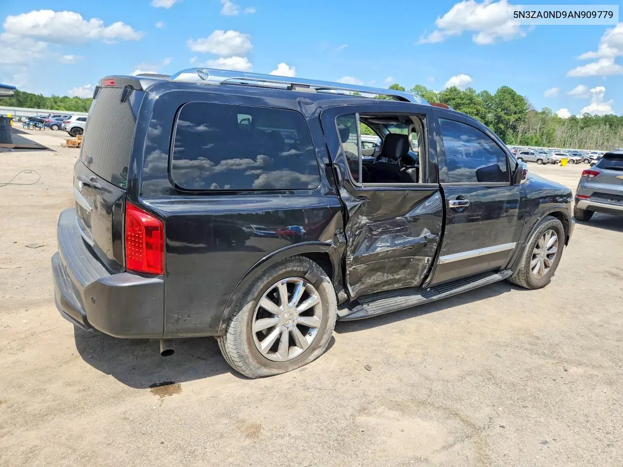 2010 Infiniti Qx56 Base VIN: 5N3ZA0ND9AN909779 Lot: 58396936