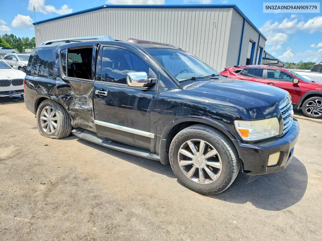 2010 Infiniti Qx56 Base VIN: 5N3ZA0ND9AN909779 Lot: 58396936