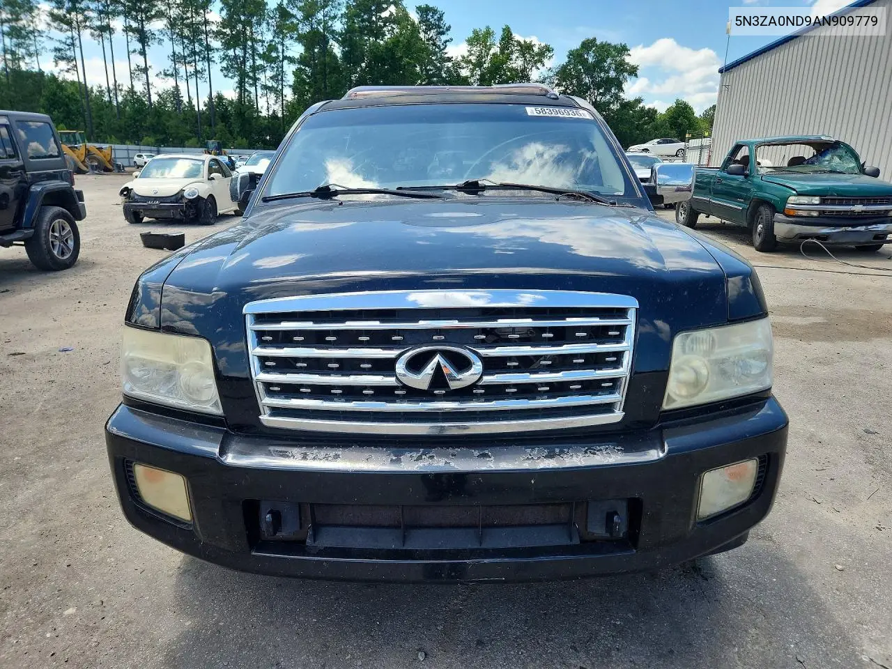 2010 Infiniti Qx56 Base VIN: 5N3ZA0ND9AN909779 Lot: 58396936
