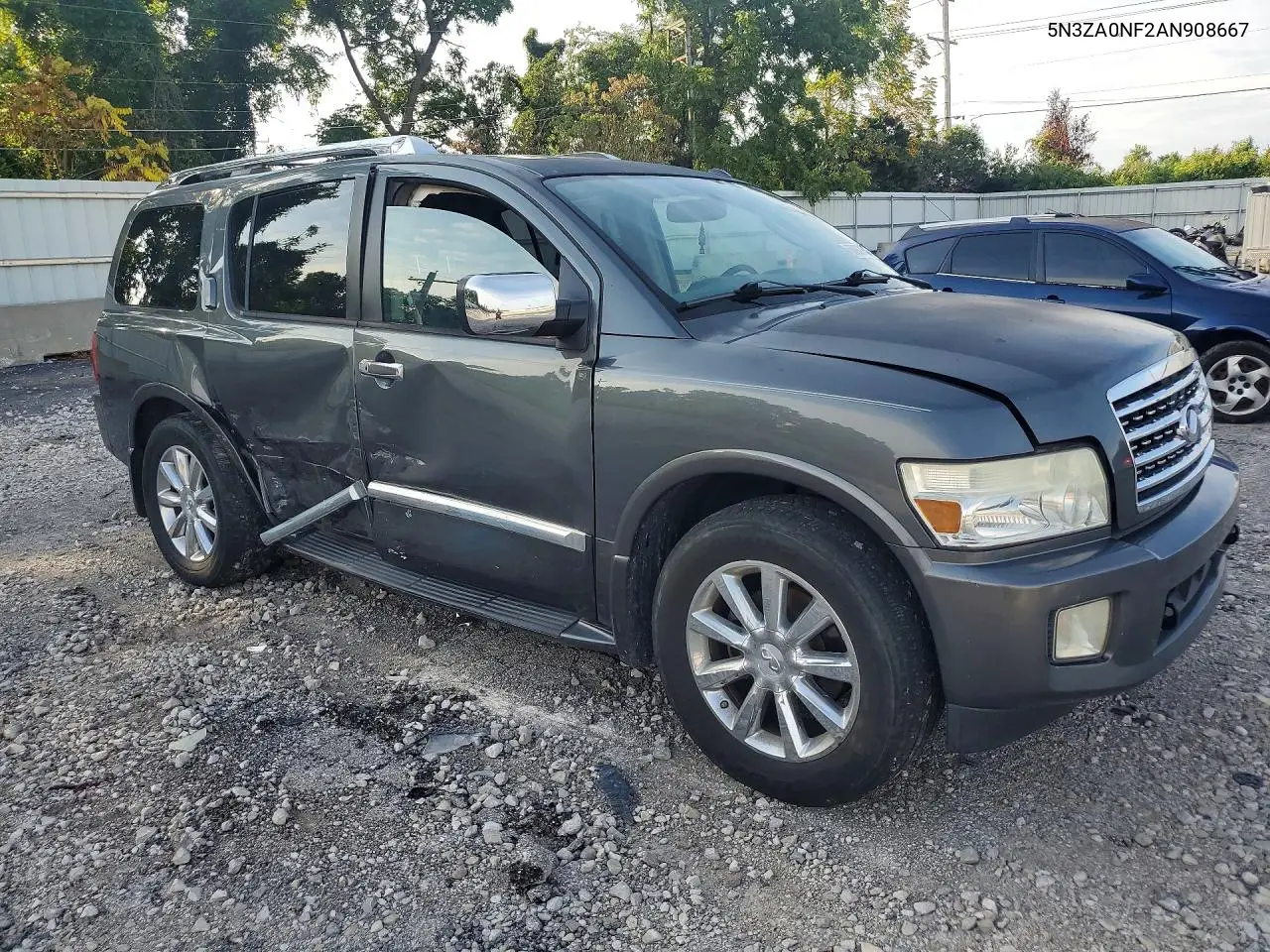 2010 Infiniti Qx56 Base VIN: 5N3ZA0NF2AN908667 Lot: 60682806