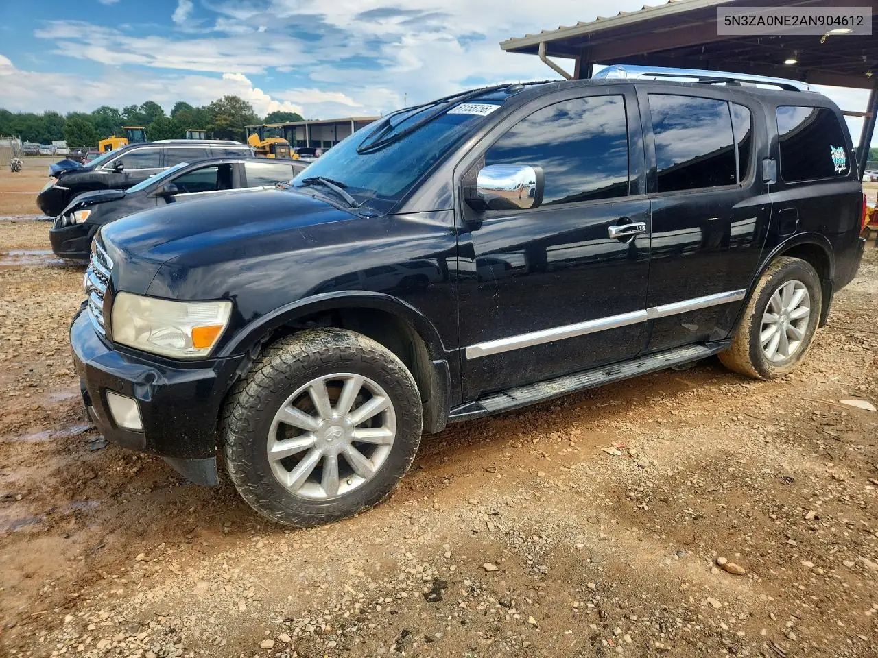 2010 Infiniti Qx56 Base VIN: 5N3ZA0NE2AN904612 Lot: 61155756