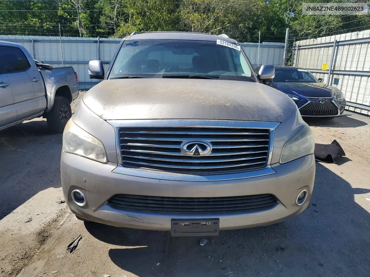2011 Infiniti Qx56 Base VIN: JN8AZ2NE4B9002623 Lot: 53184336
